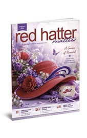 The cover of the latest Red Hatter Matters magazine